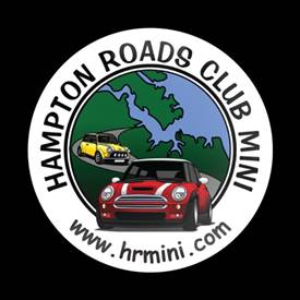 Magnetic Car Grille Dome Badge - Club Hampton Roads Club MINI