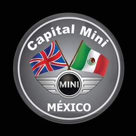 Magnetic Car Grille Dome Badge-Club Capital MINI Mexico