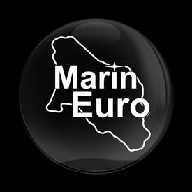 Magnetic Car Grille Dome Badge-Club Marin Euro