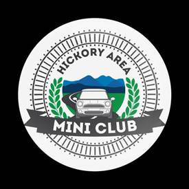 Magnetic Car Grille Dome Badge-Club Hickory Area MINI Motoring