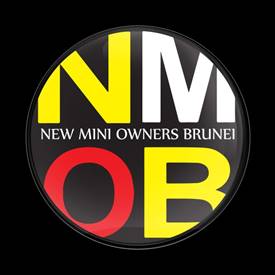 Magnetic Car Grille Dome Badge-Club NMOB