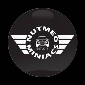 Magnetic Car Grille Dome Badge - Club Nutmeg Miniacs
