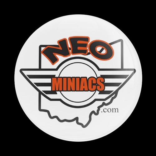 Magnetic Car Grille Dome Badge - CLUB NEO MINIACS