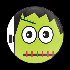 Magnetic Car Grille Dome Badge-Seasonal Halloween Frankenstein