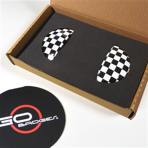 MINI Paceman R61 Door Pull Covers in Checker