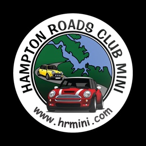Magnetic Car Grille Dome Badge - Club Hampton Roads Club MINI