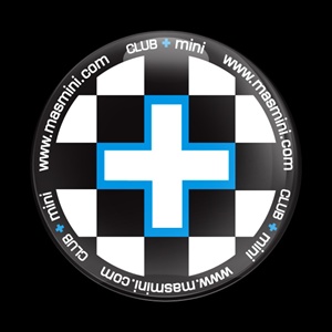 Magnetic Car Grille Dome Badge - Club Masmini