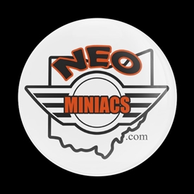 Magnetic Car Grille Dome Badge - CLUB NEO MINIACS