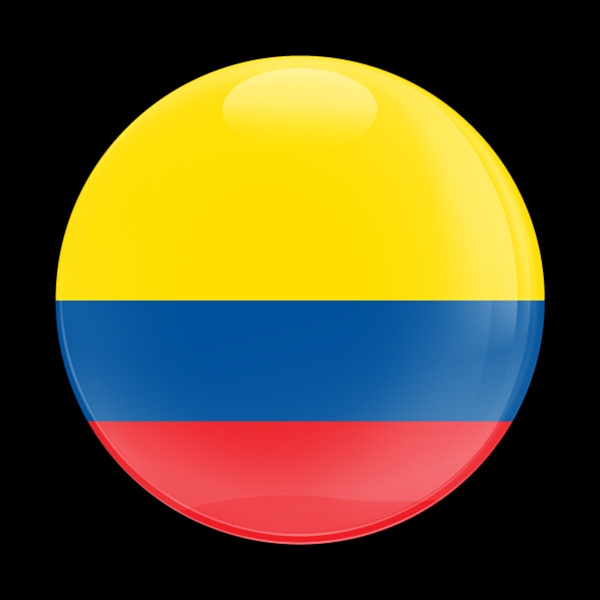 FLAG COLUMBIA CAR GRILLE EMBLEM BADGES
