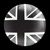 Magnetic Car Grille Dome Badge-BlackJack UK