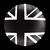 FLAG UK BW BLACKJACK