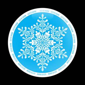 Seasonal LET IT SNOW
