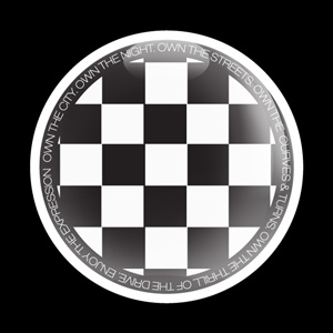 Magnetic Car Grille Dome Badge-Own The Streets