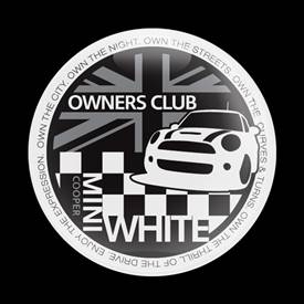 MINI OWNERS CLUB WHITE