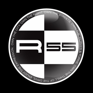 Magnetic Car Grille Dome Badge-MINI R55