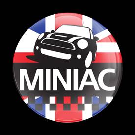 Magnetic Car Grille Dome Badge-MINIAC UK
