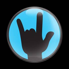 ROCK ON BLUE