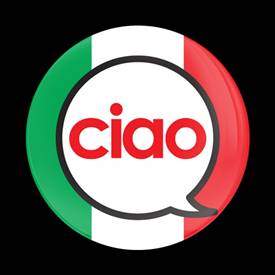 Magnetic Car Grille Dome Badge-Sign Ciao