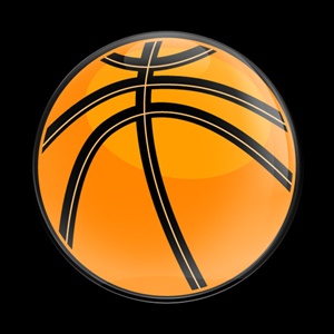 Magnetic Car Grille Dome Badge-Sports Basketball