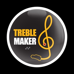 Magnetic Car Grille Dome Badge-MINI Treble Maker