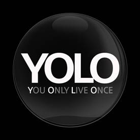 SIGN YOLO BLACK