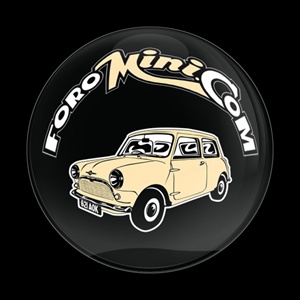 Magnetic Car Grille Dome Badge-Club Club ForoMINI