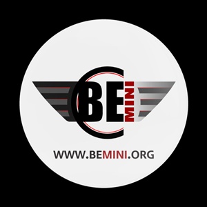 Magnetic Car Grille Dome Badge-Club be MINI