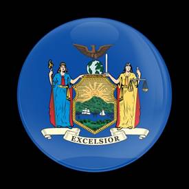 FLAG NEW YORK US STATE