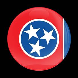 FLAG TENNESSEE US STATE