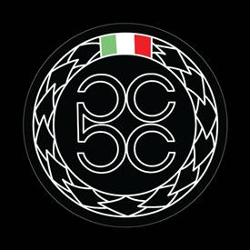 Magnetic Car Grille Dome Badge-Citta Crema Cinquecento Club