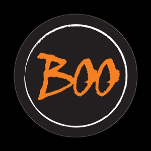 Magnetic Car Grille Dome Badge-Seasonal Halloween Boo