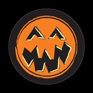 Magnetic Car Grille Dome Badge-Seasonal Halloween Pumpkin