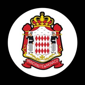 FLAG Monaco Coat of Arms