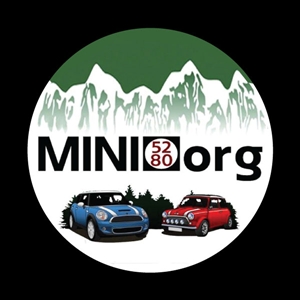 Magnetic Car Grille Dome Badge-Club MINI5280