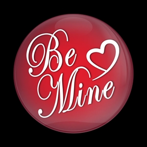 Magnetic Car Grille Dome Badge-Seasonal Be Mine