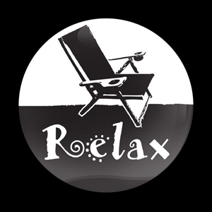 Magnetic Car Grille Dome Badge-Relax