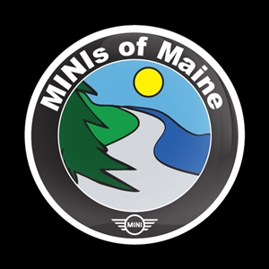Magnetic Car Grille Dome Badge - CLUB MINIs of MAINE