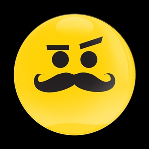 EMOJI MUSTACHE