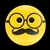EMOJI MUSTACHE GLASSES