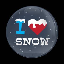 Seasonal I LOVE SNOW
