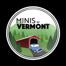 Magnetic Car Grille Dome Badge - Club Minis of Vermont