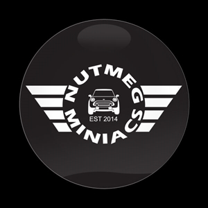 Magnetic Car Grille Dome Badge - Club Nutmeg Miniacs