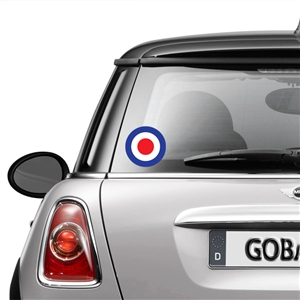 Round GoGraphic Automotive Decal Sticker-British Royal Air Force Roundel