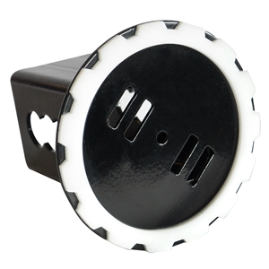 Hitch Cover White Gear