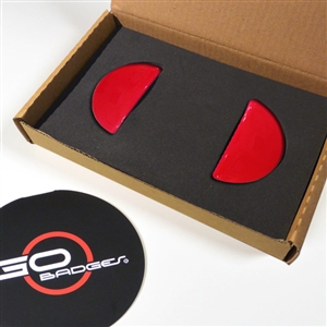 MINI Cooper R55,56,57,58,59 Door Pull and Glove Box covers in Red