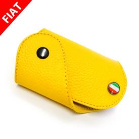 FIAT 500 Key Fob Yellow