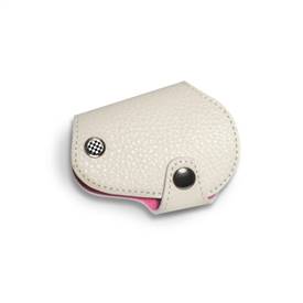 MINI Cooper Countryman R55,R56,R57,R58,R59,R60,R61 Leather & Microfiber Key Fob Cover White