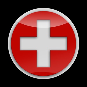 Magnetic Car Grille 3D Acrylic Badge-Flag Swiss