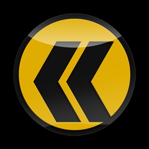 Magnetic Car Grille 3D Acrylic Badge-Quickturn Yellow