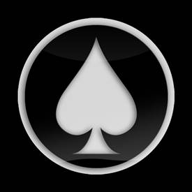 3D SIGN SPADE BLACK